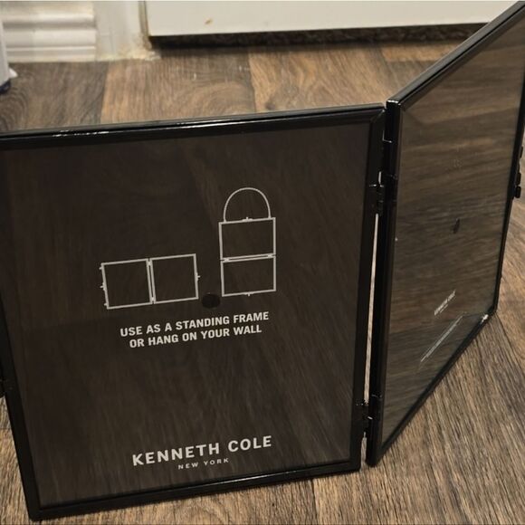 Kenneth Cole New York 8X10 Hinged Double Standing/Hanging Photo Frame - Picture 5 of 6
